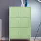 Modern Storage Cabinet Hinged Wardrobe Armoire - 25.6"L x 14.2"W x 41.3"H Clearhalo 'Armoires & Wardrobes' 'armoires_wardrobes' 'Bedroom Furniture' 'furn' 'furn_armoires_wardrobes' 'Furniture' 6380127