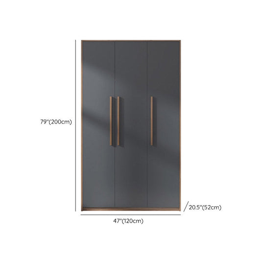 Contemporary Wardrobe Armoire Engineered Wood Wardrobe Closet