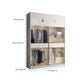 White Engineered Wood Wardrobe Closet Sliding Wardrobe Armoire Clearhalo 'Armoires & Wardrobes' 'armoires_wardrobes' 'Bedroom Furniture' 'furn' 'furn_armoires_wardrobes' 'Furniture' 6380276