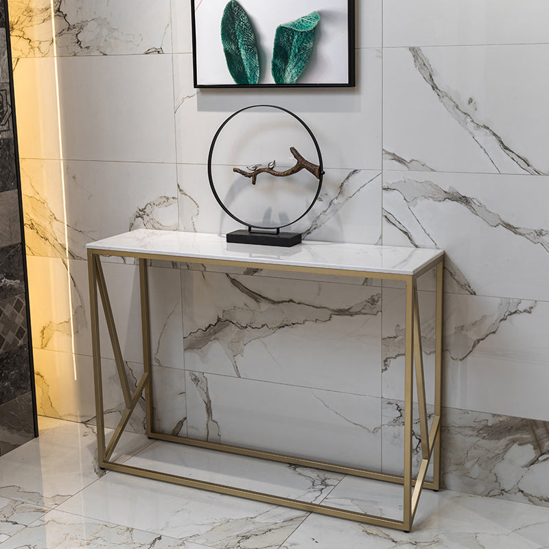 33.46 "Table de acento resistente a la tabla de la mesa de la consola de 1 estante para el salón