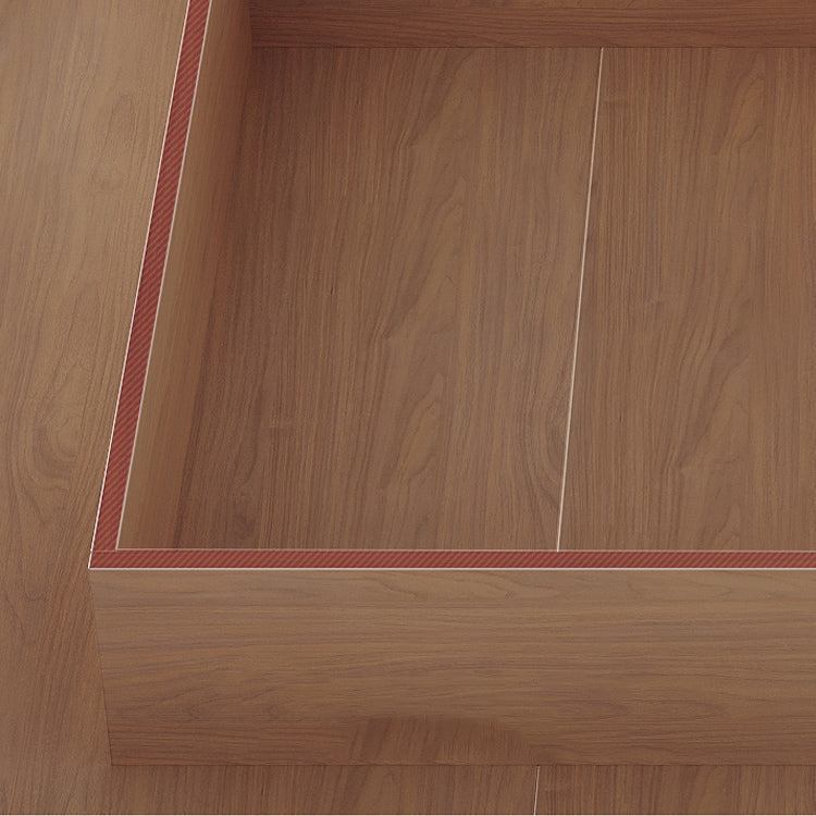 Espresso-Plattform Bettrahmen Massivholzplattform Bett Mitte des Jahrhunderts modern