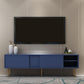 Console multimediale per TV in legno Console multimediale moderna Supporto TV per soggiorno