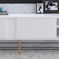 Console multimediale per TV in legno Console multimediale moderna Supporto TV per soggiorno