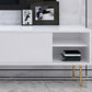 Console multimediale per TV in legno Console multimediale moderna Supporto TV per soggiorno