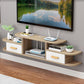 Modern Faux Wood TV Stand Console Wall-mounted TV Media Stand for Living Room Light Walnut Clearhalo 'furn' 'furn_tv_stands_entertainment_centers' 'Furniture' 'Living Room Furniture' 'TV Stands & Entertainment Centers' 'TV Stands & Media Storage Furniture' 'tv_stands_entertainment_centers' 6381901