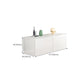 Contemporary Wood White TV Stand Console Enclosed Storage TV Media Stand for Living Room Clearhalo 'furn' 'furn_tv_stands_entertainment_centers' 'Furniture' 'Living Room Furniture' 'TV Stands & Entertainment Centers' 'TV Stands & Media Storage Furniture' 'tv_stands_entertainment_centers' 6381930