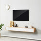 Contemporary Wood TV Console Floating TV Media Stand for Living Room Clearhalo 'furn' 'furn_tv_stands_entertainment_centers' 'Furniture' 'Living Room Furniture' 'TV Stands & Entertainment Centers' 'TV Stands & Media Storage Furniture' 'tv_stands_entertainment_centers' 6381956