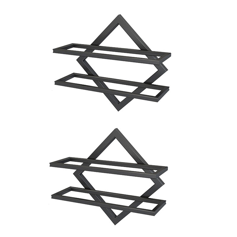 Portabottiglie a parete in metallo glam porta bottiglia semplice per cucina