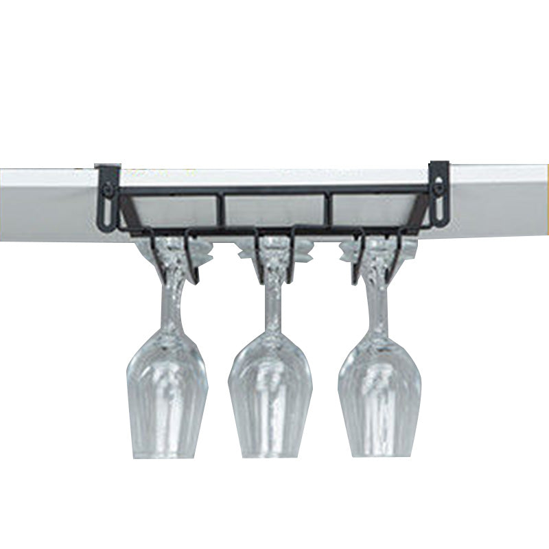 Porte-étoue à porte à vin suspendu contemporain pour cuisine