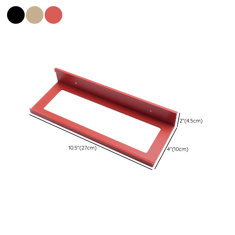 Portabottiglie in metallo moderno in metallo in bottiglia per la parete da parete