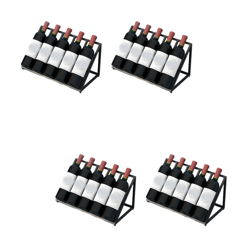 Arbeitsplatte Luxusstil Weinflaschenhalter Metall Flaschen Weinregal