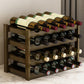 Modern Modern Wine Rack-fles tafel van het midden van de eeuw
