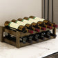 Modern Modern Wine Rack-fles tafel van het midden van de eeuw