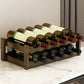 Modern Modern Wine Rack-fles tafel van het midden van de eeuw