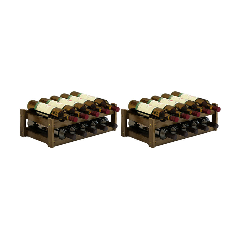 Modern Modern Wine Rack-fles tafel van het midden van de eeuw