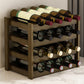 Modern Modern Wine Rack-fles tafel van het midden van de eeuw