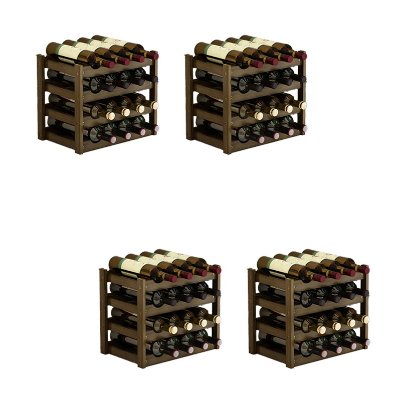 Modern Modern Wine Rack-fles tafel van het midden van de eeuw