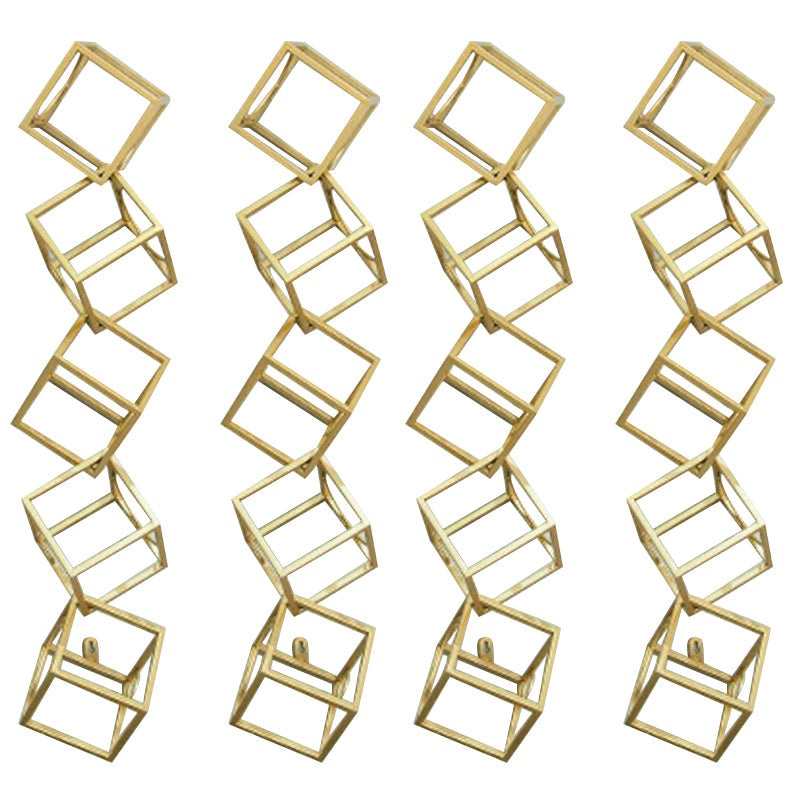 Porta bottiglia industriale a bottiglia per bottiglie di vino montata in metallo