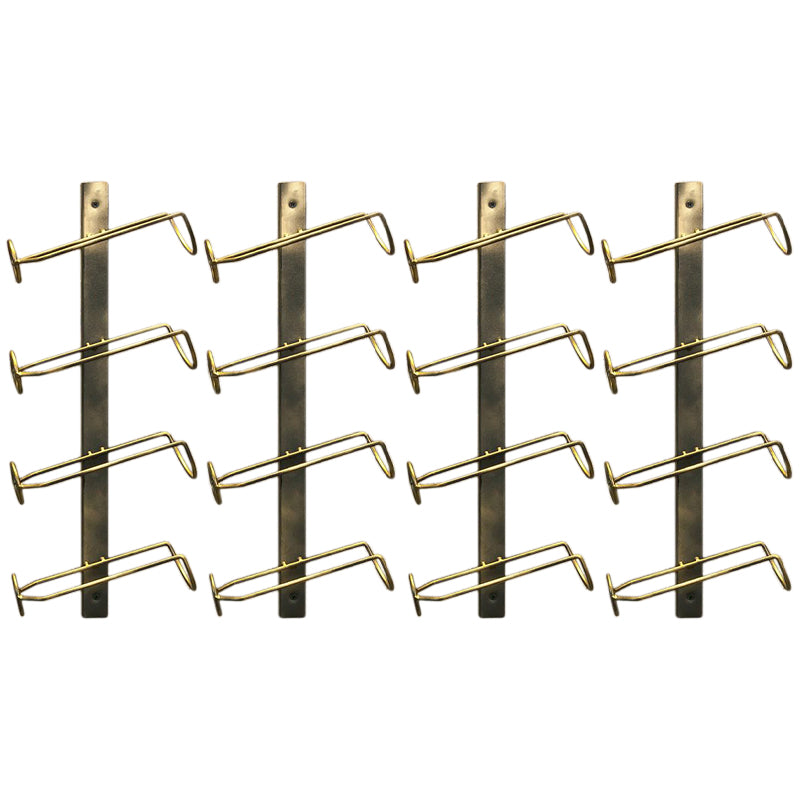 Porta bottiglia industriale a bottiglia per bottiglie di vino montata in metallo