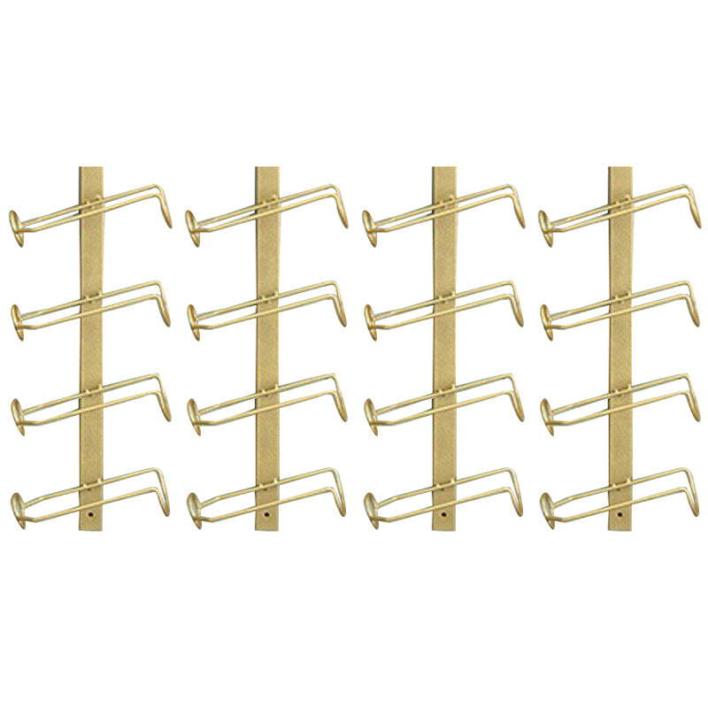 Porta bottiglia industriale a bottiglia per bottiglie di vino montata in metallo