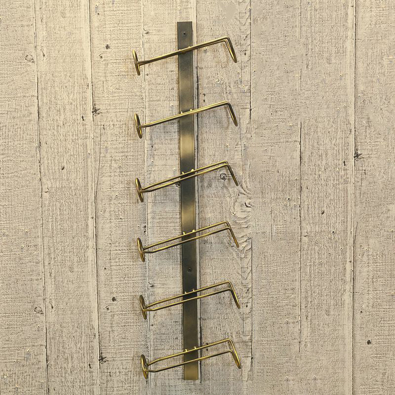 Rack de bouteille à vin mural en métal