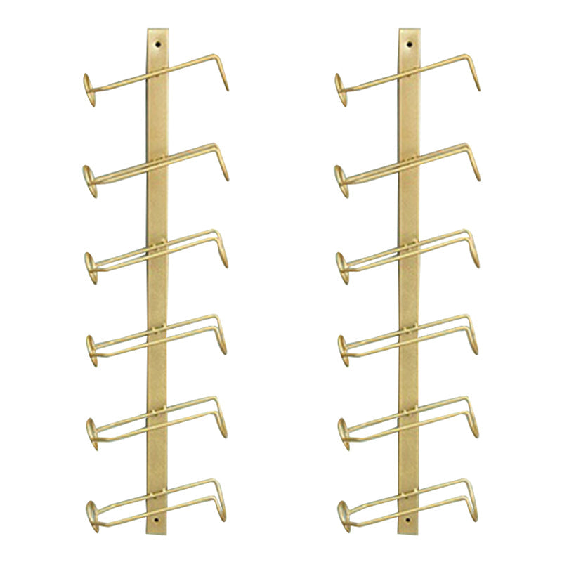 Porta bottiglia industriale a bottiglia per bottiglie di vino montata in metallo