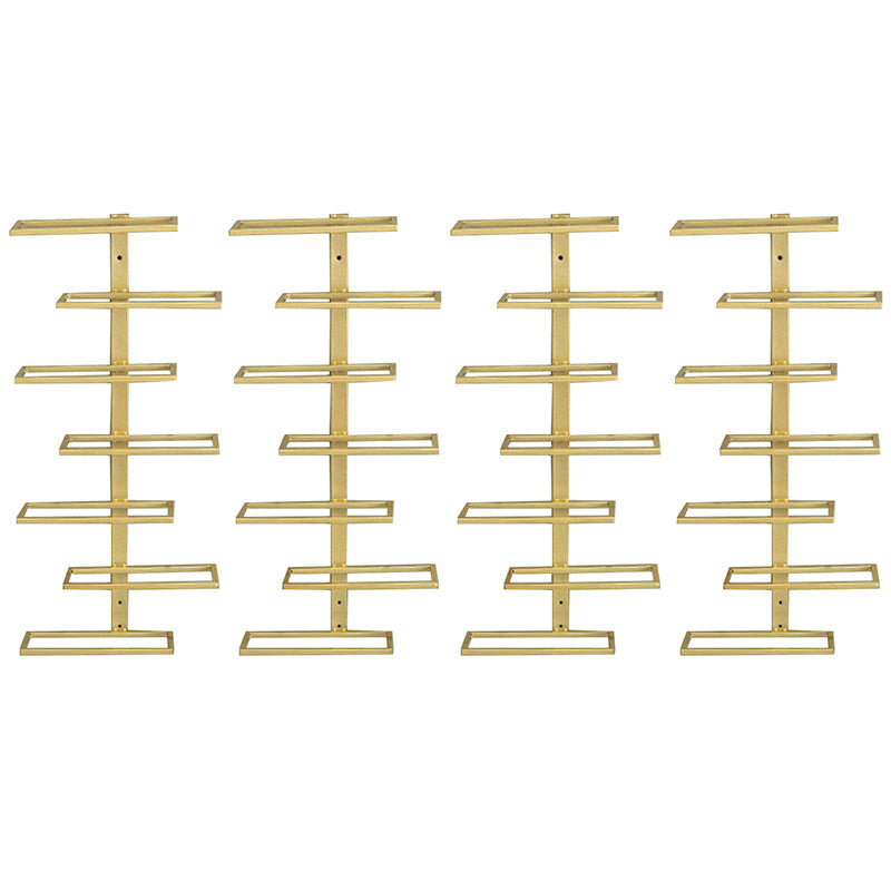 Rack de bouteille à vin mural en métal