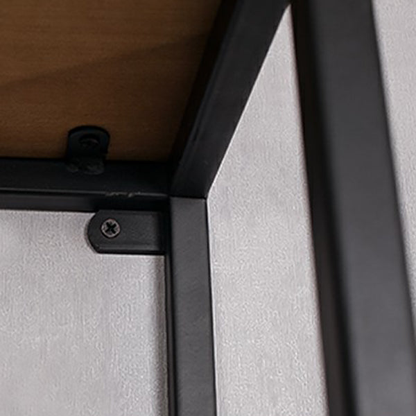 Bottiglia da vino a parete in metallo e portabancella di vetro moderni kit portaoggetti moderni