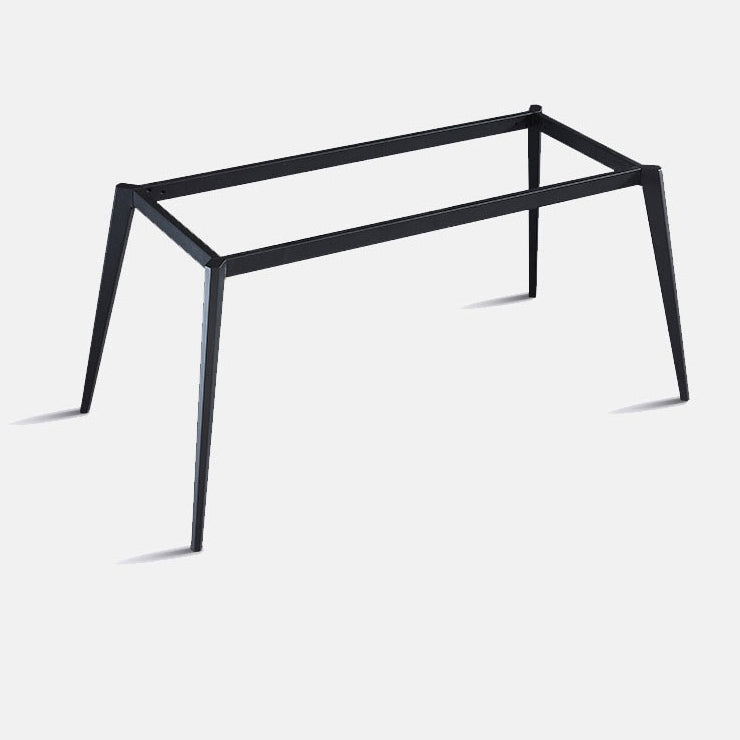 Eigentijdse eetzaal 1/7 pc's gesinterde stenen eettafel met wingback -stoelen