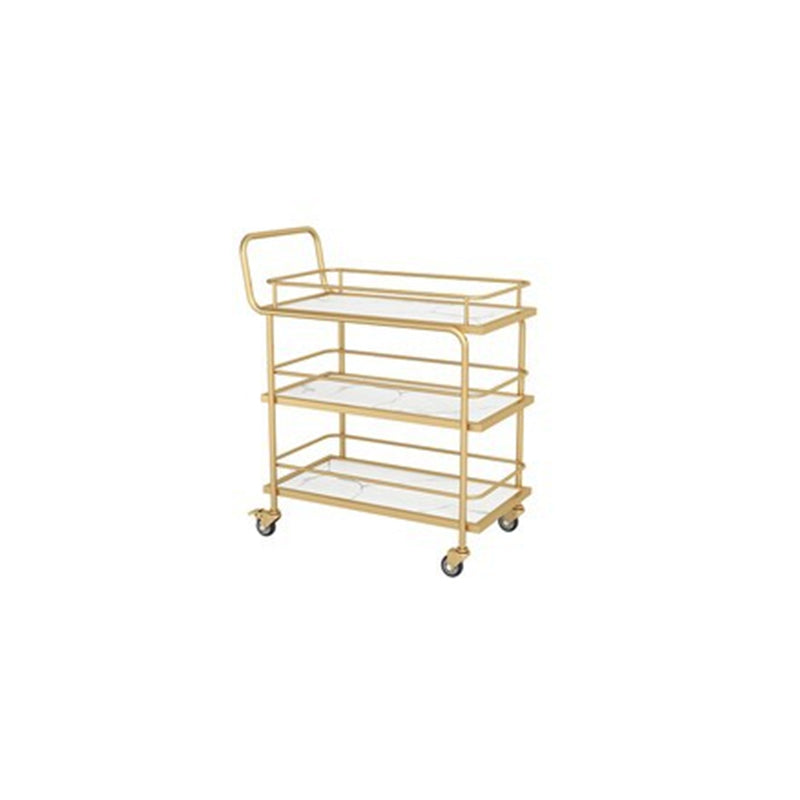 Rolling Contemporary Prep Table Metal Prep Table for Kitchen Use Rectangle 3 White Clearhalo 'furn' 'furn_kitchen_islands_carts' 'Furniture' 'Kitchen & Dining Furniture' 'Kitchen Islands & Carts' 'kitchen_islands_carts' 6382701