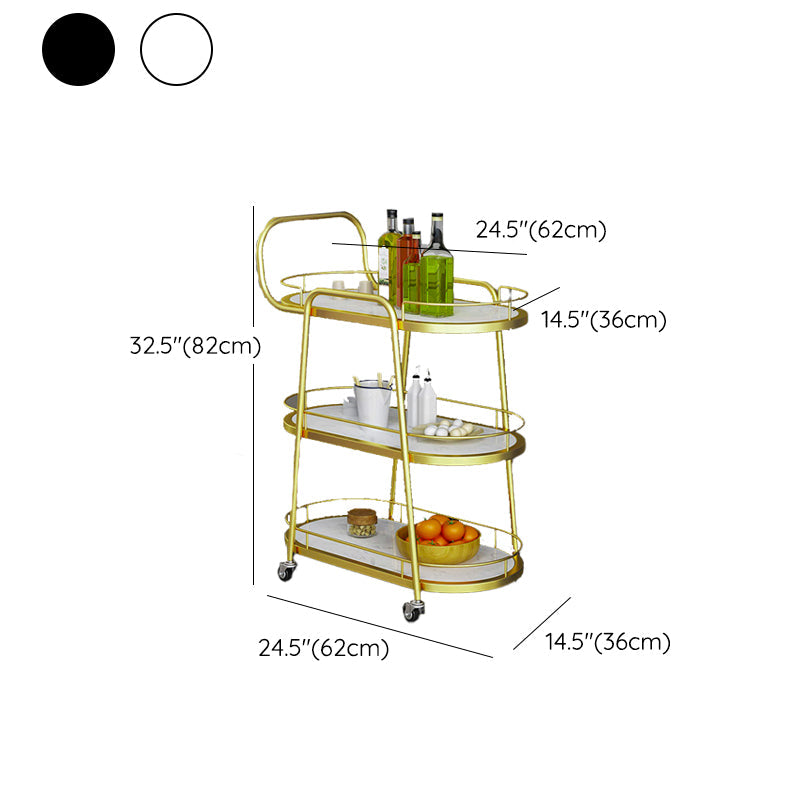 Rolling Contemporary Prep Table Metal Prep Table for Kitchen Use Clearhalo 'furn' 'furn_kitchen_islands_carts' 'Furniture' 'Kitchen & Dining Furniture' 'Kitchen Islands & Carts' 'kitchen_islands_carts' 6382711