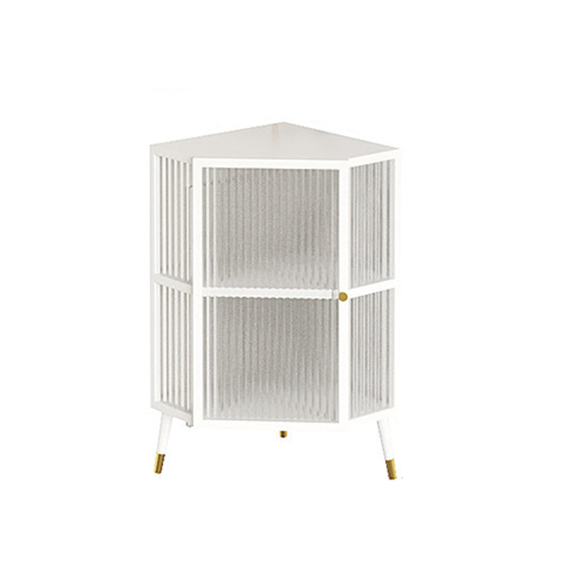 Curio Curio Curio Armadio unità in metallo Porte in vetro Armadio a buffet per soggiorno