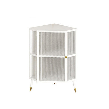 Curio Curio Curio Armadio unità in metallo Porte in vetro Armadio a buffet per soggiorno