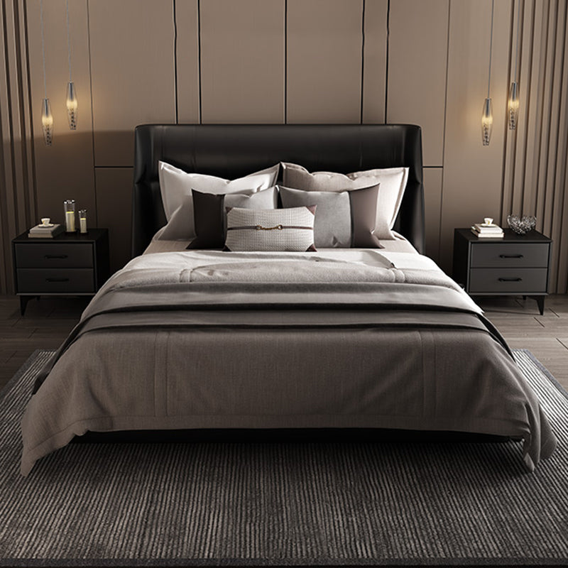 Mesa nocturna contemporánea gabinete de noche contemporáneo con 2 cajones