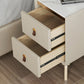 Contemporary Night Table Solid Wood Bed Nightstand with 2 Drawers Clearhalo 'Bedroom Furniture' 'furn' 'furn_night_stand' 'Furniture' 'night_stand' 'Nightstands' 6383388