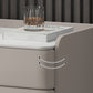 Modern Bedside Cabinet Stone Bed Nightstand with 3 Drawers for Living Room Clearhalo 'Bedroom Furniture' 'furn' 'furn_night_stand' 'Furniture' 'night_stand' 'Nightstands' 6383437