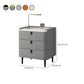 Modern Bedside Cabinet Stone Bed Nightstand with 3 Drawers for Living Room Clearhalo 'Bedroom Furniture' 'furn' 'furn_night_stand' 'Furniture' 'night_stand' 'Nightstands' 6383442