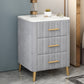 Drawer Storage Bed Nightstand Marble Bedside Cabinet for Bedroom Clearhalo 'Bedroom Furniture' 'furn' 'furn_night_stand' 'Furniture' 'night_stand' 'Nightstands' 6383495