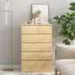 Contemporary Storage Chest Dresser Manufactured Wood Storage Chest