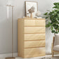 Contemporary Storage Chest Dresser Manufactured Wood Storage Chest