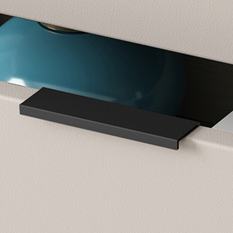 Camera da letto contemporanea in pietra con cassettiera larga 15,7 pollici con cassetti