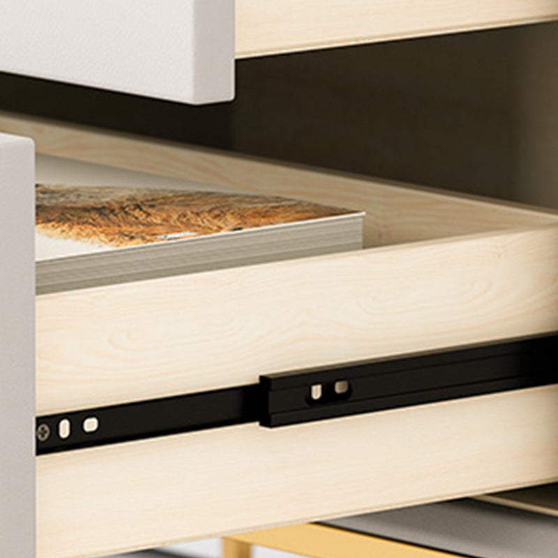 Camera da letto contemporanea in pietra con cassettiera larga 15,7 pollici con cassetti