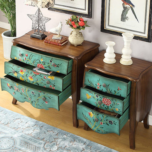 17.55-inch W Traditional Storage Chest Manufactured Wood Dresser