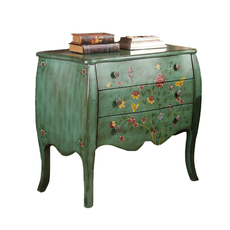 Cassettiera tradizionale in legno da 17,55 pollici W