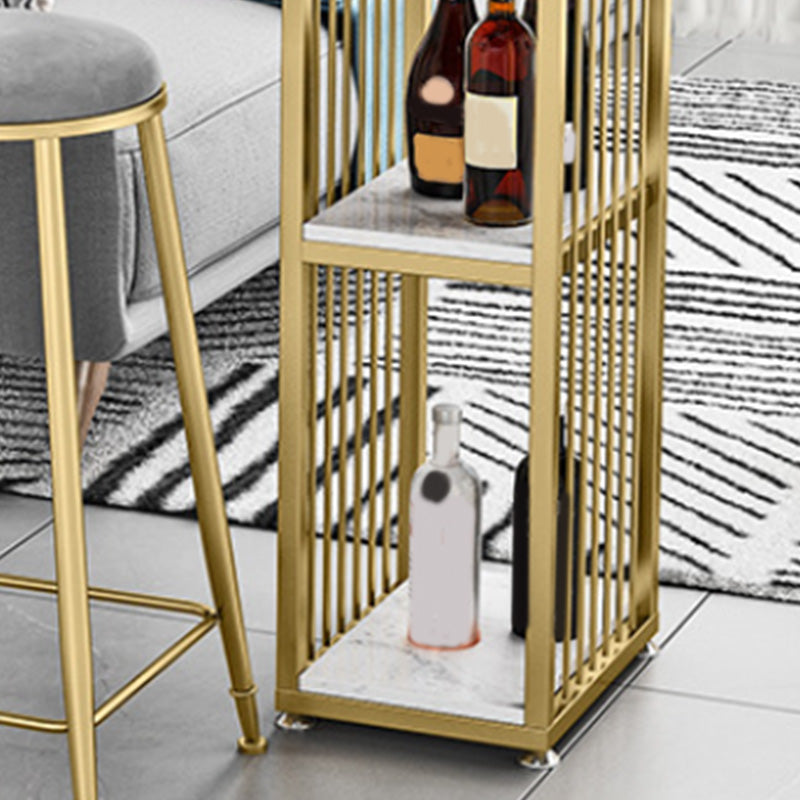 Glam Stone Bar Counter Table Rectangle Bar Counter Table for Home Clearhalo 'Bar Furniture' 'Bar Tables' 'bar_tables' 'furn' 'furn_bar_tables' 'Furniture' 'Kitchen & Dining Furniture' 6383837