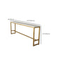 Glam Style Wooden Counter Table Rectangle Counter Table for Home Clearhalo 'Bar Furniture' 'Bar Tables' 'bar_tables' 'furn' 'furn_bar_tables' 'Furniture' 'Kitchen & Dining Furniture' 6383855