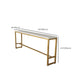 Glam Style Wooden Counter Table Rectangle Counter Table for Home Clearhalo 'Bar Furniture' 'Bar Tables' 'bar_tables' 'furn' 'furn_bar_tables' 'Furniture' 'Kitchen & Dining Furniture' 6383857