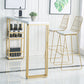 Modern Fixed Table with Metal Base Bar Table for Living Room Clearhalo 'Bar Furniture' 'Bar Tables' 'bar_tables' 'furn' 'furn_bar_tables' 'Furniture' 'Kitchen & Dining Furniture' 6384064