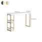 Modern Fixed Table with Metal Base Bar Table for Living Room Clearhalo 'Bar Furniture' 'Bar Tables' 'bar_tables' 'furn' 'furn_bar_tables' 'Furniture' 'Kitchen & Dining Furniture' 6384068