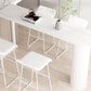 Mesa de barra rectangular de estilo moderno, mesa de barra de piedra para el hogar